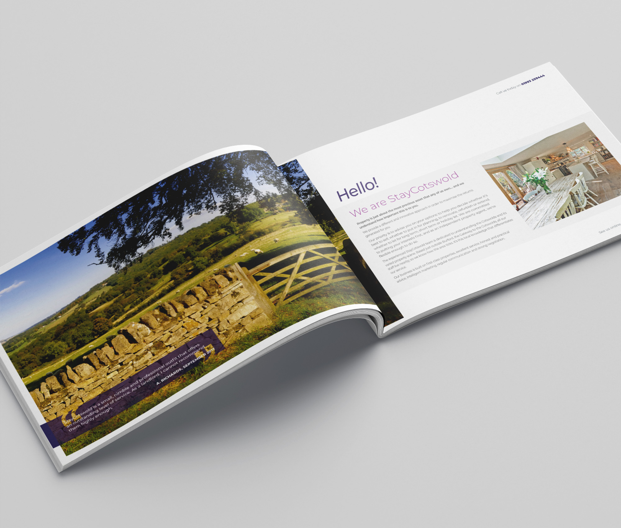 Stay Cotswold brochure