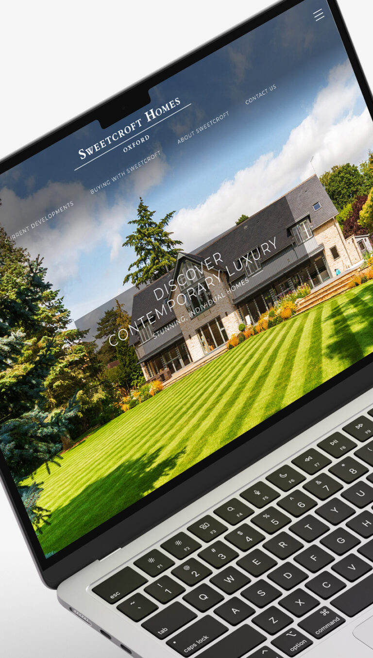 Sweetcroft Homes website
